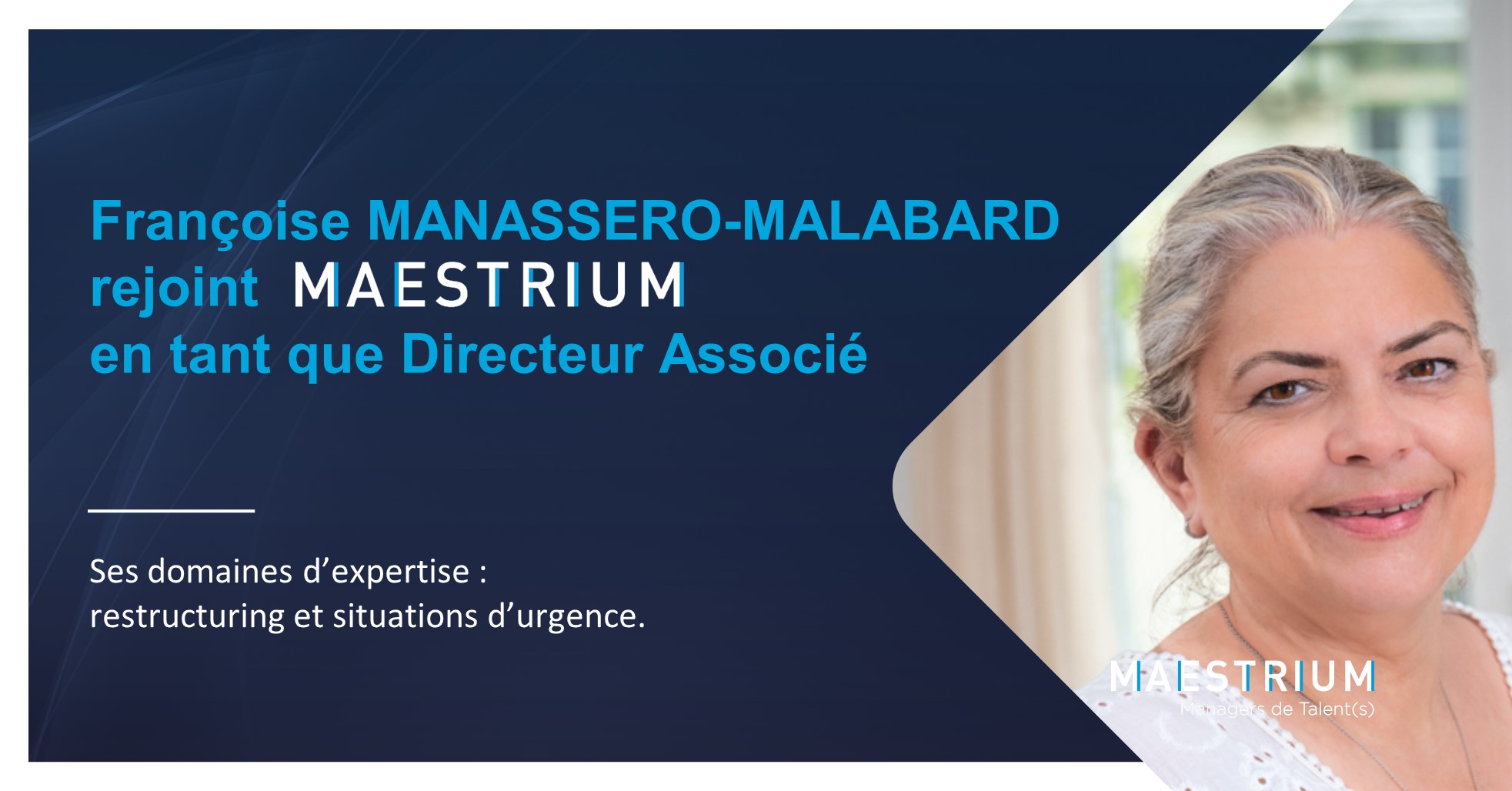 Françoise MANASSERO-MALABARD rejointe MAESTRIUM
