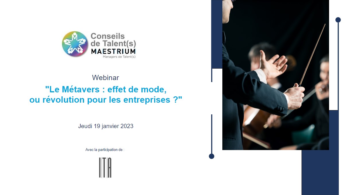 Webinar - Metavers, véritable stratégie de marque ?